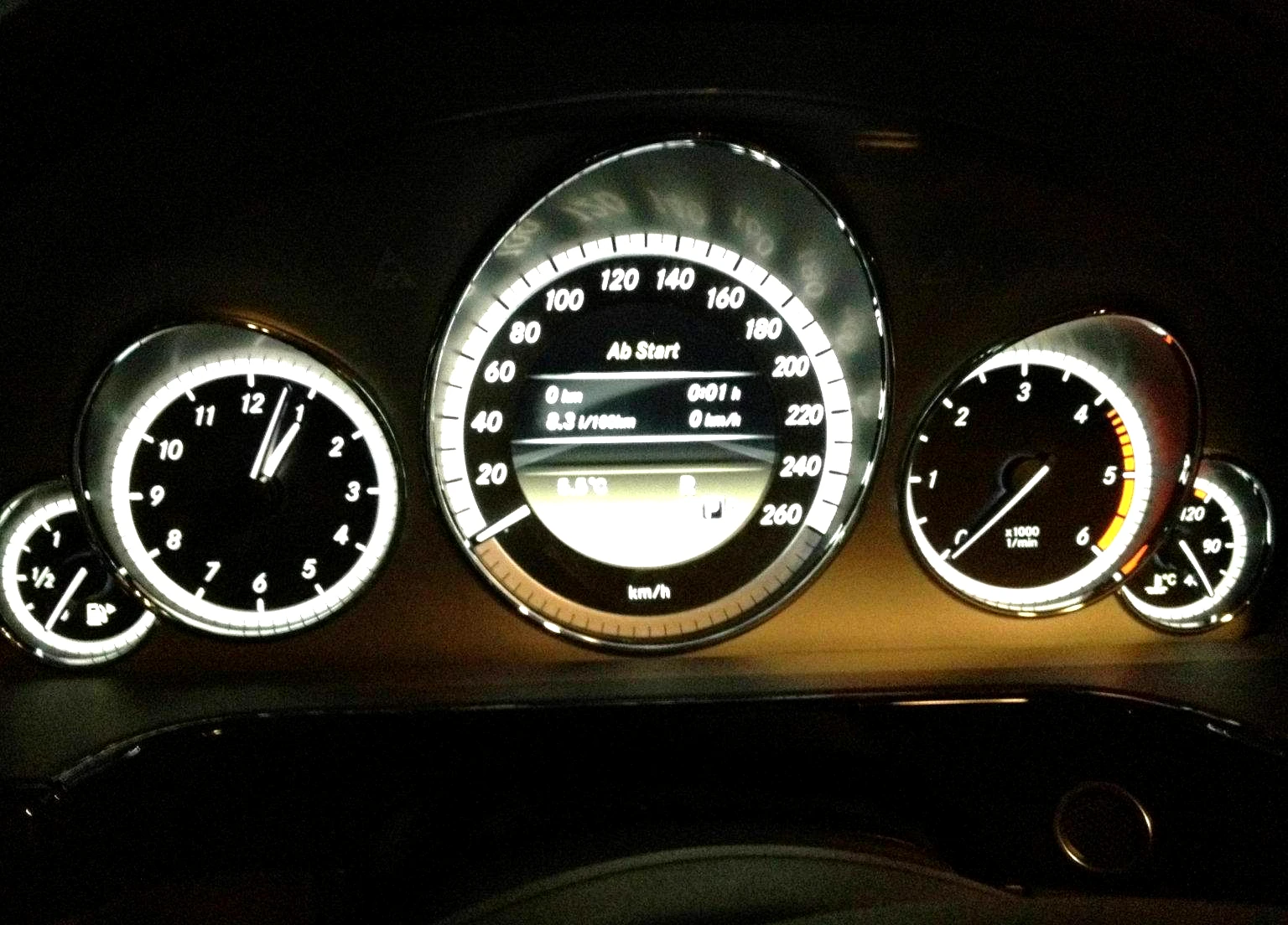 Mercedes-Benz cockpit